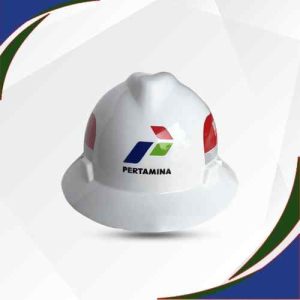 Helm Pertamina Full Brim